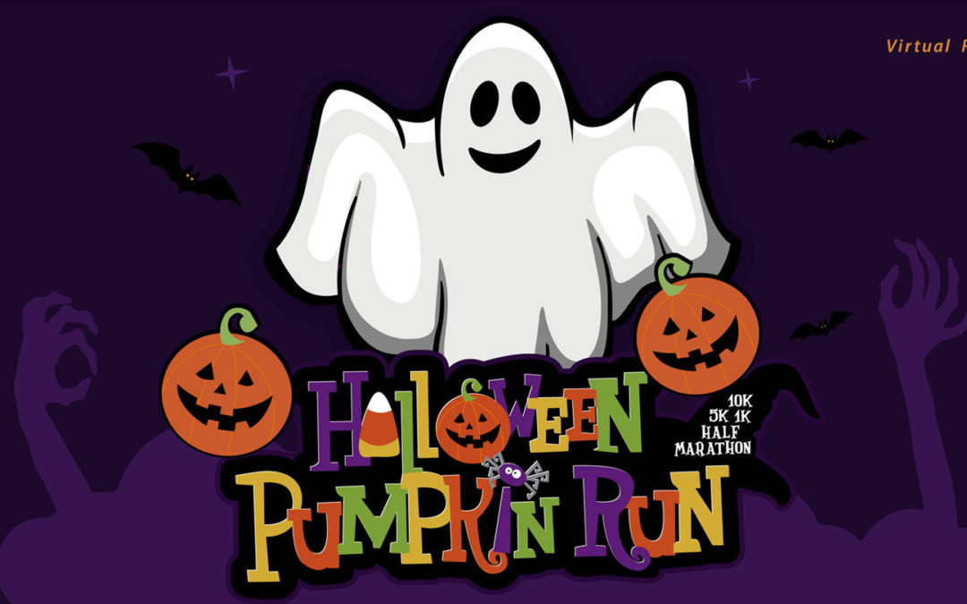 Halloween Pumpkin Run 13.1M/10M/10k/5k/1k Virtual Race